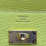 エルメス HERMES ケリートゥーゴー Y刻 ライム シルバー金具 シェーブル レディース ショルダーバッグ