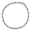 ティファニー TIFFANY＆CO ハードウェアマイクロリンクブレスレット ラージ シルバー Ag925 ジュエリー