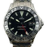 オメガ OMEGA シーマスター 300M GMT 2234.50 ブラック ステンレススチール 自動巻き メンズ 腕時計