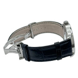 ジャガー・ルクルト JAEGER-LE COULTRE マスターコントロール デイト 830.8.A0.S(Q4018480) ブルー ステンレススチール メンズ 腕時計