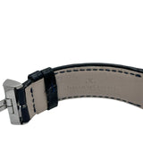 ジャガー・ルクルト JAEGER-LE COULTRE マスターコントロール デイト 830.8.A0.S(Q4018480) ブルー ステンレススチール メンズ 腕時計