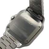 カルティエ Cartier サントス ドゥ カルティエ MM W2SA0016 シルバー ゴールド/ステンレススチール メンズ 腕時計