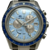 グランドセイコー Grand Seiko エボリューション9 コレクション スプリングドライブ クロノグラフ　 SBGC261(9R96-0AT0) 霧氷 チタン 自動巻き メンズ 腕時計
