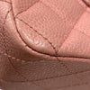 シャネル CHANEL マトラッセ25 A01112 ピンク ゴールド金具 キャビアスキン レディース ショルダーバッグ