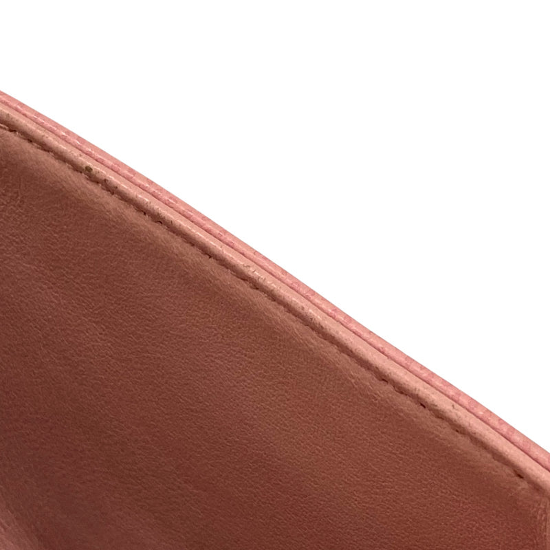 シャネル CHANEL マトラッセ25 A01112 ピンク ゴールド金具 キャビア
