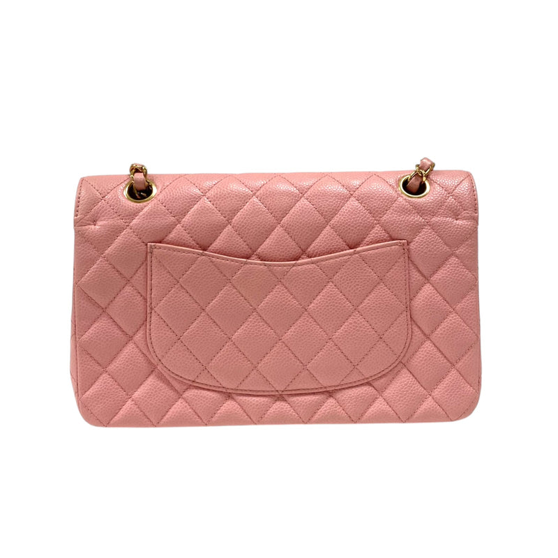 シャネル CHANEL マトラッセ25 A01112 ピンク ゴールド金具 キャビア