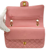 シャネル CHANEL マトラッセ25 A01112 ピンク ゴールド金具 キャビアスキン レディース ショルダーバッグ