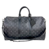 ルイ・ヴィトン LOUIS VUITTON キーポル・バンドリエール45 M40569 ブラック　シルバー金具 モノグラム・エクリプス メンズ ボストンバッグ