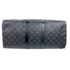 ルイ・ヴィトン LOUIS VUITTON キーポル・バンドリエール45 M40569 ブラック　シルバー金具 モノグラム・エクリプス メンズ ボストンバッグ