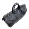 ルイ・ヴィトン LOUIS VUITTON キーポル・バンドリエール45 M40569 ブラック　シルバー金具 モノグラム・エクリプス メンズ ボストンバッグ