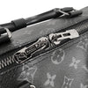 ルイ・ヴィトン LOUIS VUITTON キーポル・バンドリエール45 M40569 ブラック　シルバー金具 モノグラム・エクリプス メンズ ボストンバッグ