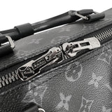 ルイ・ヴィトン LOUIS VUITTON キーポル・バンドリエール45 M40569 ブラック　シルバー金具 モノグラム・エクリプス メンズ ボストンバッグ