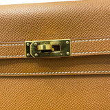 エルメス HERMES ケリートゥーゴー U刻 ゴールド ゴールド金具 エプソン レディース ショルダーバッグ クラッチバッグ
