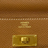 エルメス HERMES ケリートゥーゴー U刻 ゴールド ゴールド金具 エプソン レディース ショルダーバッグ クラッチバッグ