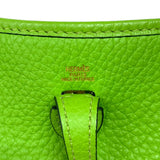 エルメス HERMES エヴリンTPM □G刻 アップルグリーン ゴールド金具 フィヨルド レディース ショルダーバッグ