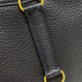 エルメス HERMES トリム31 □B刻 ブルーインディゴ ゴールド金具 フィヨルド レディース ショルダーバッグ