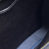 エルメス HERMES トリム31 □B刻 ブルーインディゴ ゴールド金具 フィヨルド レディース ショルダーバッグ