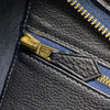エルメス HERMES トリム31 □B刻 ブルーインディゴ ゴールド金具 フィヨルド レディース ショルダーバッグ