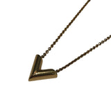 ルイ・ヴィトン LOUIS VUITTON ネックレス・エッセンシャルV M00857 ゴールド メッキ レディース ネックレス