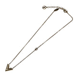 ルイ・ヴィトン LOUIS VUITTON ネックレス・エッセンシャルV M00857 ゴールド メッキ レディース ネックレス