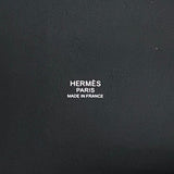 エルメス HERMES ピコタンロックPM クーベルチュール K刻 ブラック×エクリュ×フォーブ トワル スイフト レディース ハンドバッグ