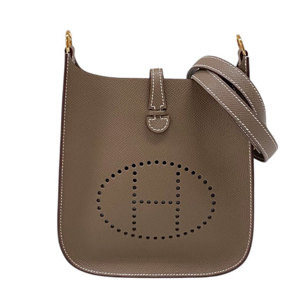 HERMES (エルメス) 空箱　エヴリン33用　17 エルメス HERMES エヴリンTPM セリエ K刻 エトゥープ ゴールド金具