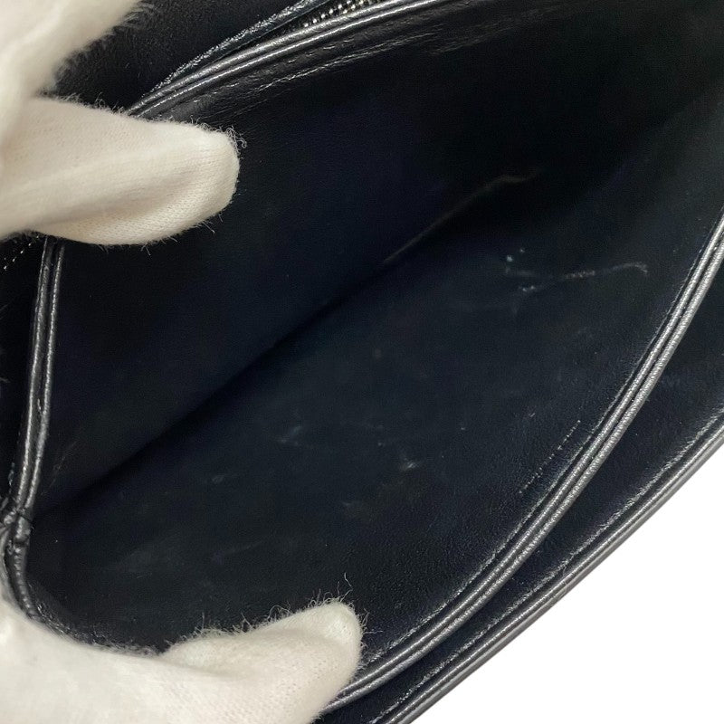 セリーヌ CELINE ミディアム ブザス 114453 ブラック シルバー金具 スムースカーフ レディース ショルダーバッグ セリーヌ CELINE ミディアム ブザス 114453 ブラック シルバー金具