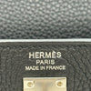 エルメス HERMES ケリー25 内縫い K刻 ブラック シルバー金具 トゴ レディース ショルダーバッグ