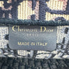 クリスチャン・ディオール Christian Dior ブックトートラージ M1286 ネイビー オブリークジャカード レディース トートバッグ