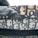 クリスチャン・ディオール Christian Dior ブックトートラージ M1286 ネイビー オブリークジャカード レディース トートバッグ