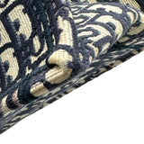 クリスチャン・ディオール Christian Dior ブックトートラージ M1286 ネイビー オブリークジャカード レディース トートバッグ