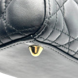 クリスチャン・ディオール Christian Dior レディディオールラージ M05660NGE ブラック カナージュラム レディース ショルダーバッグ