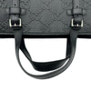 グッチ GUCCI GGエンボス トートバッグ 625774 ブラック シルバー金具 レザー メンズ トートバッグ