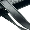 グッチ GUCCI GGエンボス トートバッグ 625774 ブラック シルバー金具 レザー メンズ トートバッグ