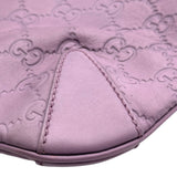 グッチ GUCCI グッチシマワンショルダーバッグ 145826 パープル レザー レディース ショルダーバッグ