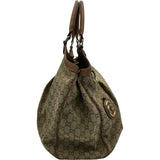 グッチ GUCCI スーキートートバッグ 211943 ベージュ ゴールド金具 キャンバス/レザー レディース トートバッグ