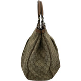 グッチ GUCCI スーキートートバッグ 211943 ベージュ ゴールド金具 キャンバス/レザー レディース トートバッグ