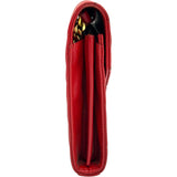 サンローラン SAINT LAURENT カサンドラ クラシック チェーンウォレット 377828 レッド ゴールド金具 グレインレザー レディース ショルダーバッグ