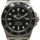 ロレックス ROLEX サブマリーナ ノンデイト 124060 ブラック ステンレススチール 自動巻き メンズ 腕時計