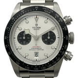 チューダー/チュードル TUDOR ヘリテージ ブラックベイ クロノ 79360N ホワイト ステンレススチール 自動巻き メンズ 腕時計