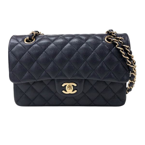 シャネル CHANEL マトラッセ23 A01113 ネイビー キャビアスキン