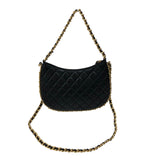 シャネル CHANEL ラージ ホーボーバッグ AS4368 ブラック ゴールド金具 ラムスキン レディース ショルダーバッグ