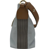 シャネル CHANEL マトラッセ ホーボーバッグ 28番台 ライトブルー ゴールド金具 カーフ レディース トートバッグ