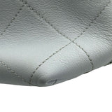 シャネル CHANEL マトラッセ ホーボーバッグ 28番台 ライトブルー ゴールド金具 カーフ レディース トートバッグ