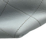 シャネル CHANEL マトラッセ ホーボーバッグ 28番台 ライトブルー ゴールド金具 カーフ レディース トートバッグ