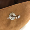 エルメス HERMES リンディミニ W刻 ゴールド シルバー金具 グリズリー・スイフト レディース ショルダーバッグ