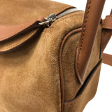 エルメス HERMES リンディミニ W刻 ゴールド シルバー金具 グリズリー・スイフト レディース ショルダーバッグ