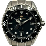 グランドセイコー Grand Seiko スポーツコレクション スプリングドライブ ダイバーズウォッチ SBGA463(9R65-0EE0) ブラック チタン 自動巻き メンズ 腕時計