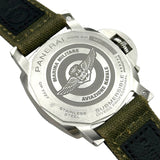 パネライ PANERAI サブマーシブル マリーナ ミリターレ PAM01697 グリーン ステンレススチール 自動巻き メンズ 腕時計