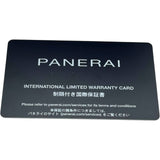 パネライ PANERAI ルミノール トレ ジョルニ PAM01628 ブラック ステンレススチール 手巻き メンズ 腕時計